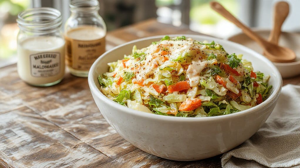 crispy creamy coleslaw recipe