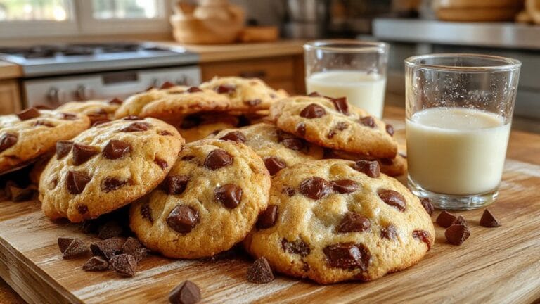 delicious chocolate chip cookies