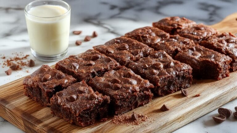 delicious homemade brownie recipe