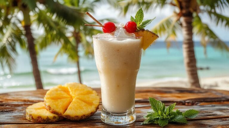 delicious tropical cocktail recipe