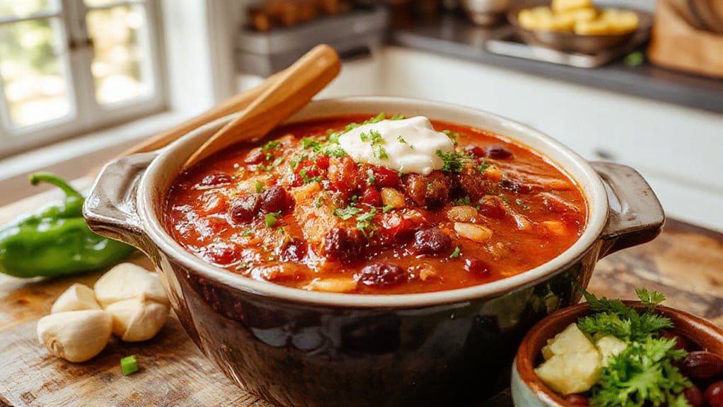 hearty flavorful chili recipe