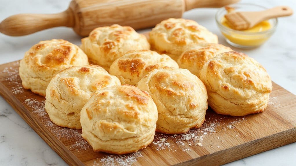 light flaky buttery biscuits