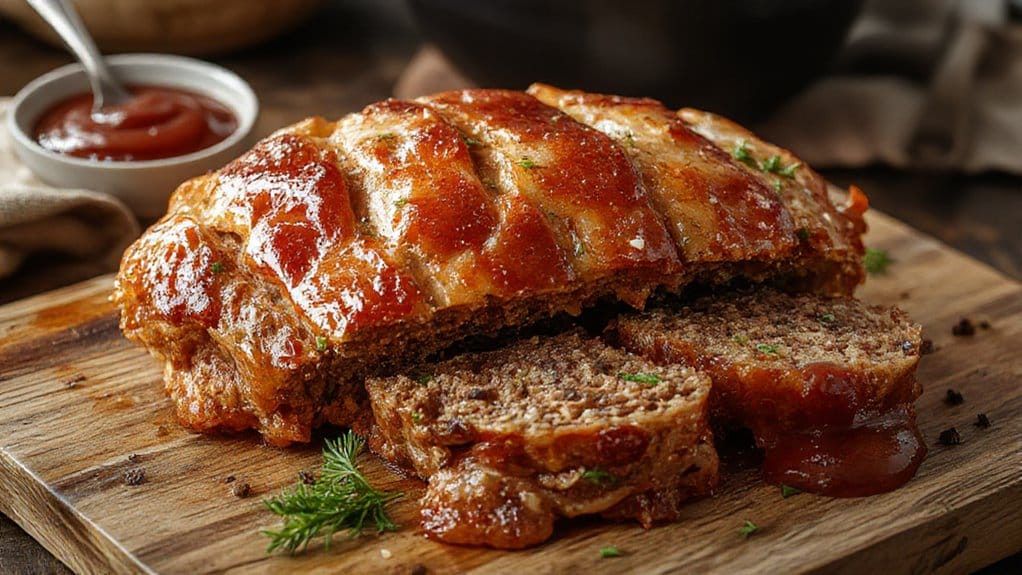 meatloaf with sweet glaze