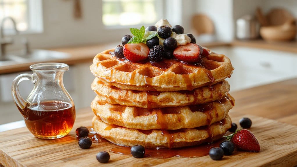 perfect homemade waffle recipe