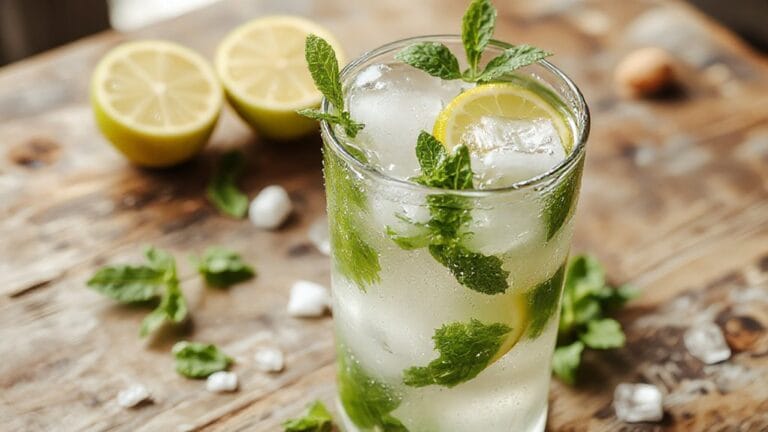 refreshing minty cocktail recipe