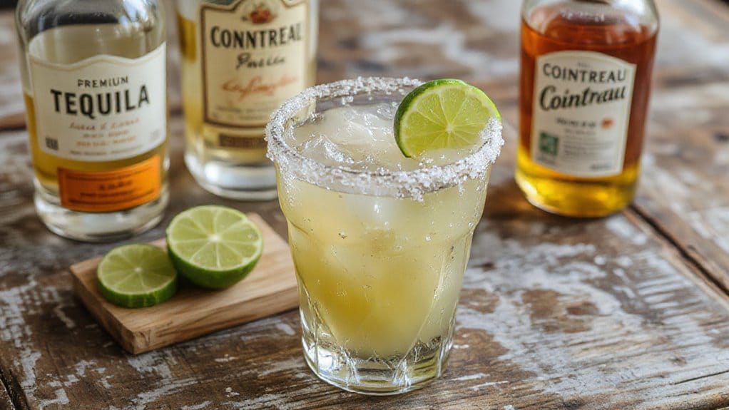 refreshing tequila lime cocktail