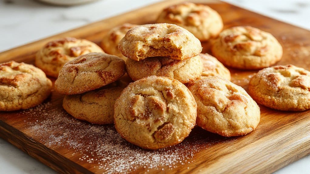 soft cinnamon sugar cookies