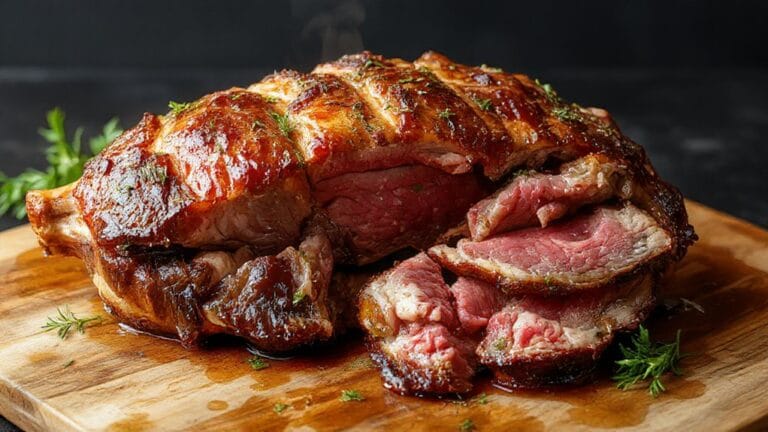 succulent prime rib preparation