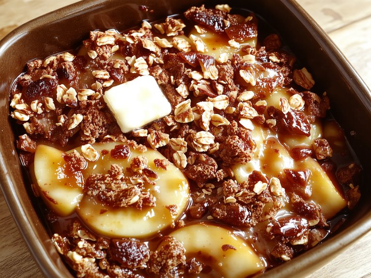 apple crisp comfort dessert