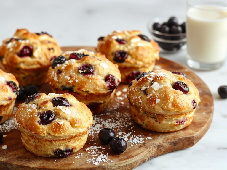 blueberry muffin recipe instructions