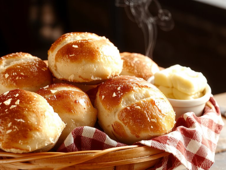 buttery soft fluffy rolls