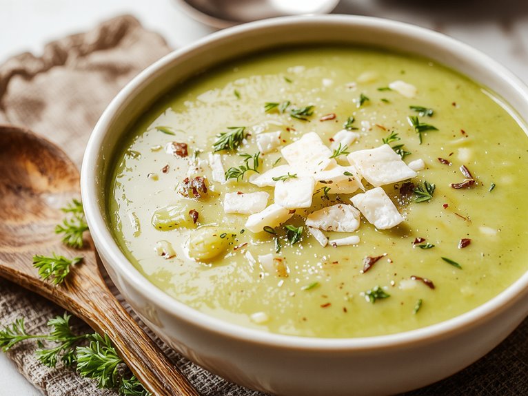 creamy broccoli soup recipe