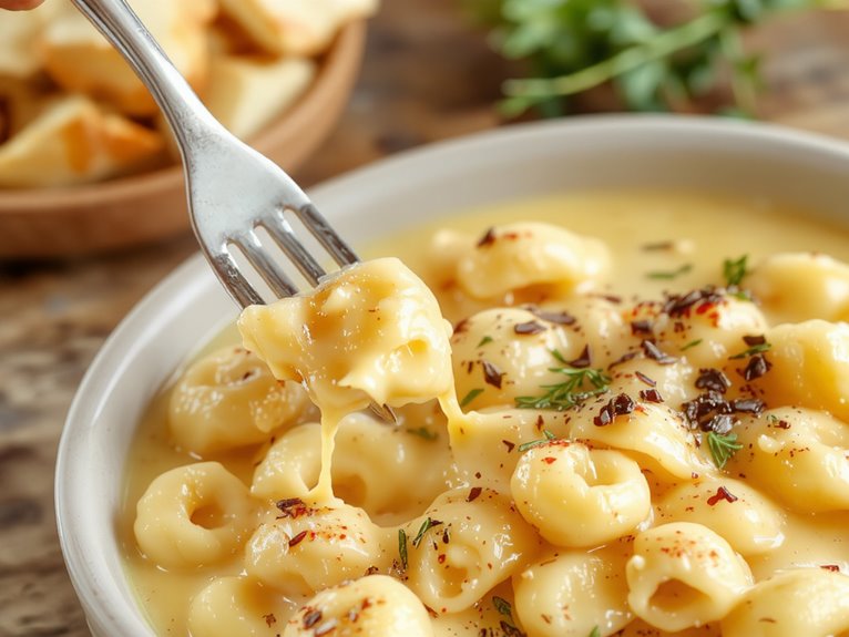 creamy cheddar macaroni