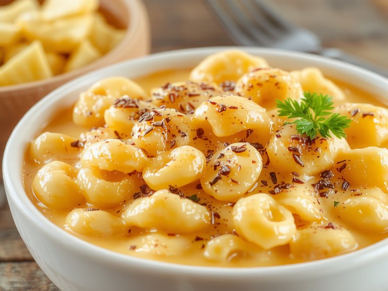 creamy cheese pasta delight