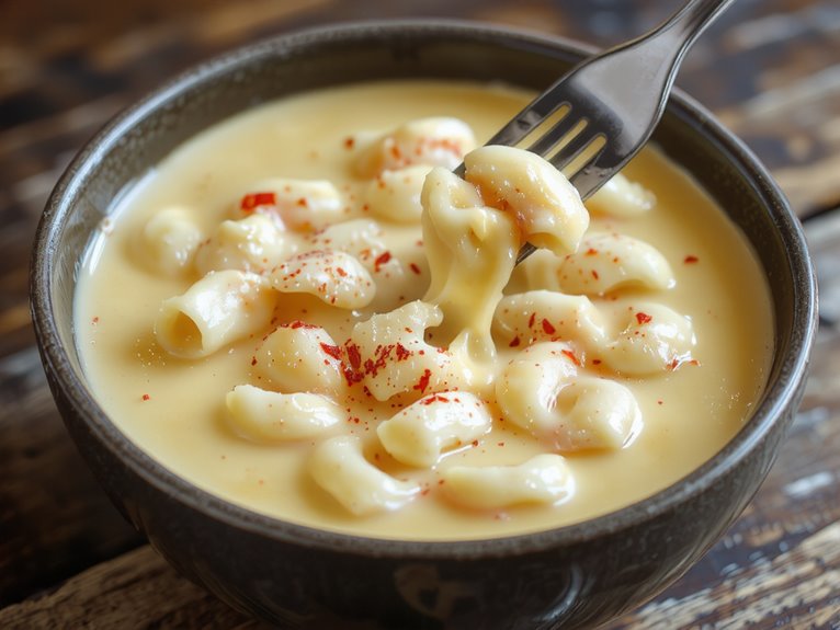 creamy cheesy pasta perfection