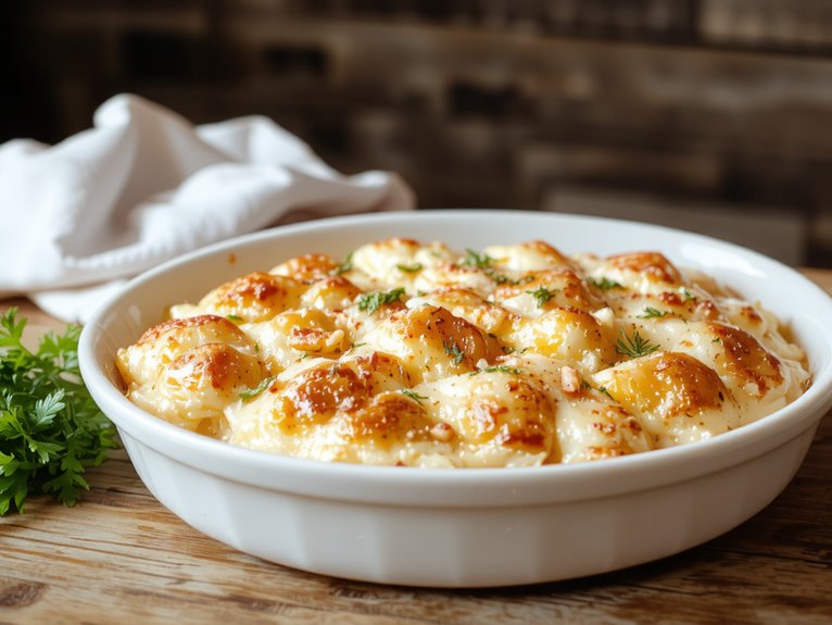 creamy cheesy potato bake