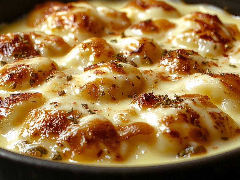 creamy cheesy potato bake