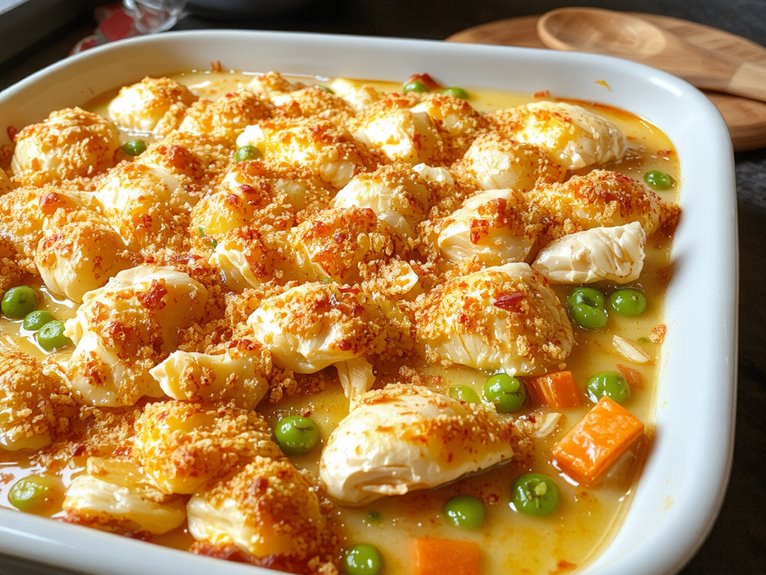 creamy chicken casserole recipe