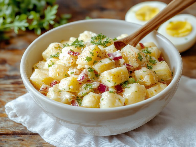 creamy herb potato blend