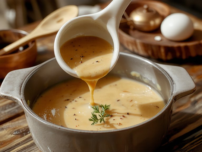creamy homemade chicken gravy