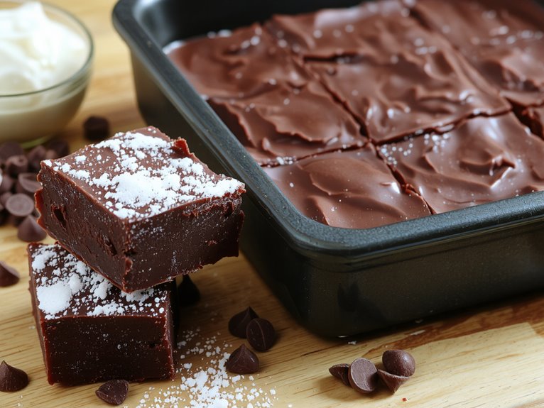 creamy homemade fudge delight