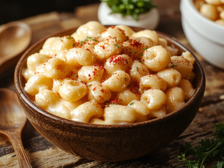 creamy homemade macaroni cheese