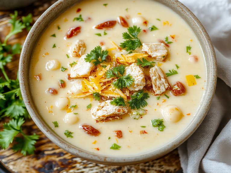creamy mild chicken stew