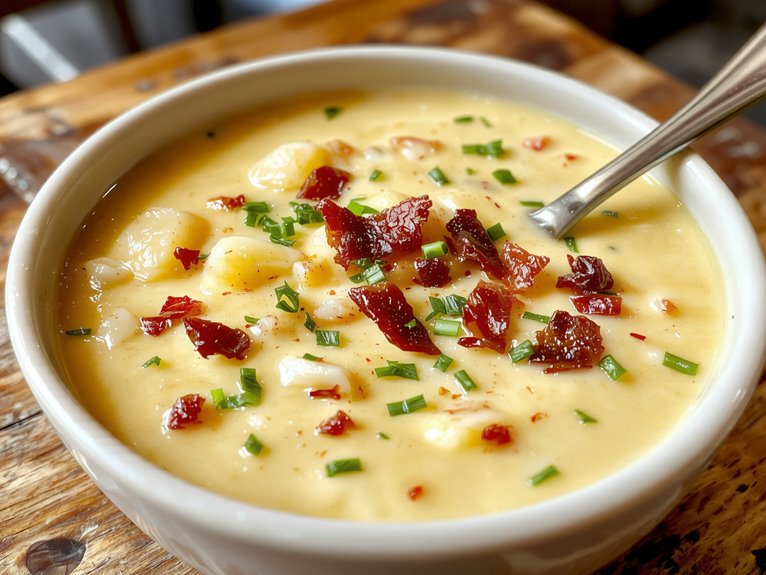 creamy potato soup recipe