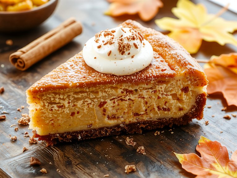 creamy pumpkin cheesecake delight