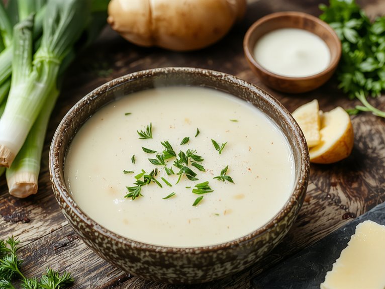 creamy savory vegetable soup