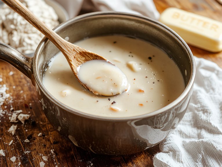 creamy southern white gravy