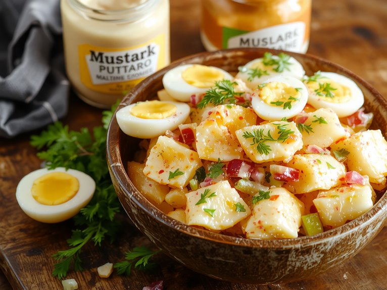 creamy tangy potato salad