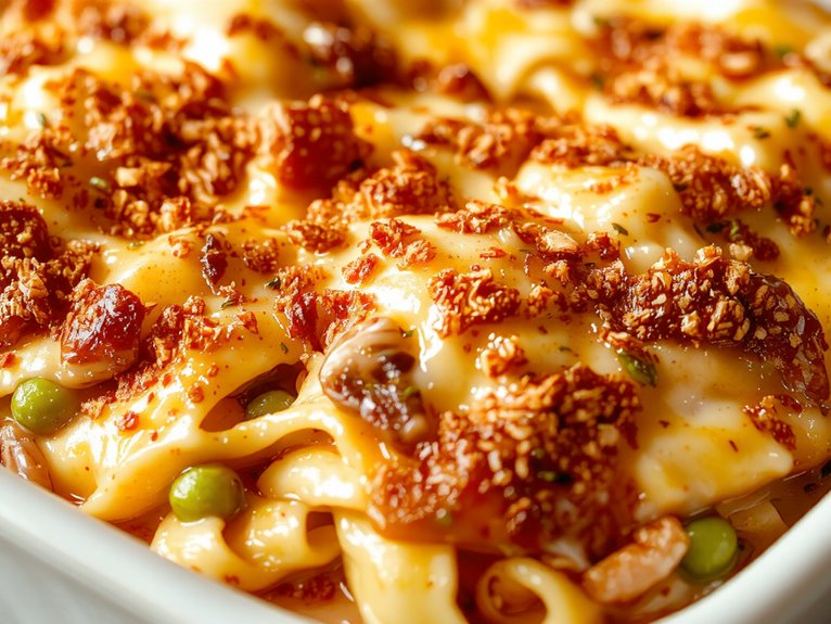 creamy tuna noodle bake