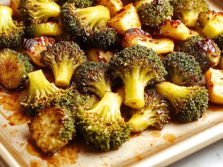 crispy roasted broccoli recipe