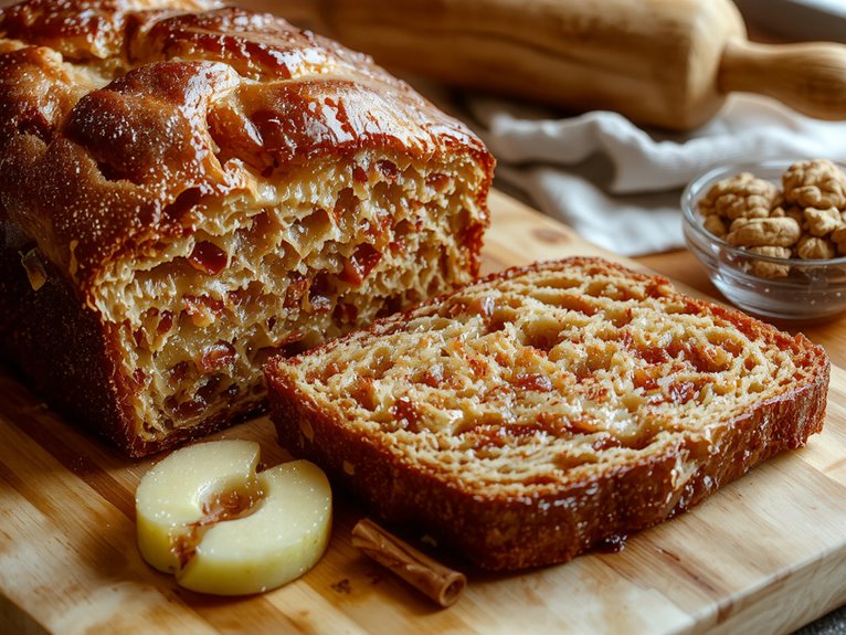 delicious homemade apple bread