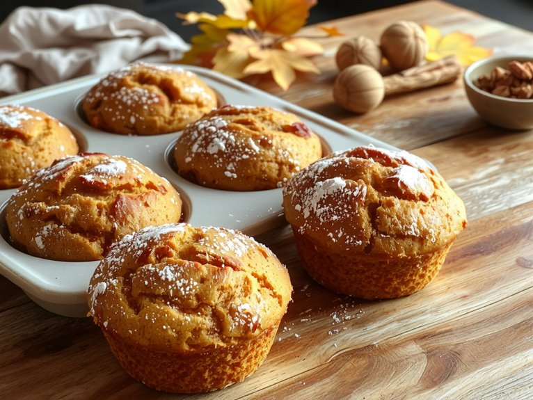 delicious seasonal pumpkin muffins