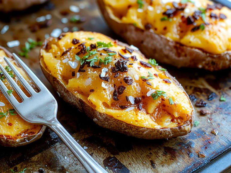 deliciously spiced root veggie