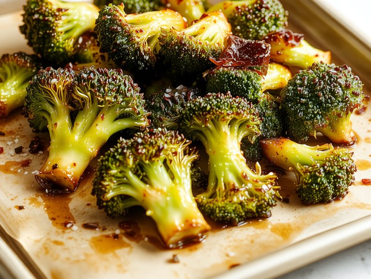 easy crispy oven roasted broccoli