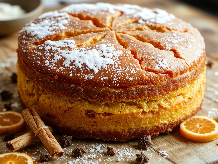 fall inspired homemade dessert