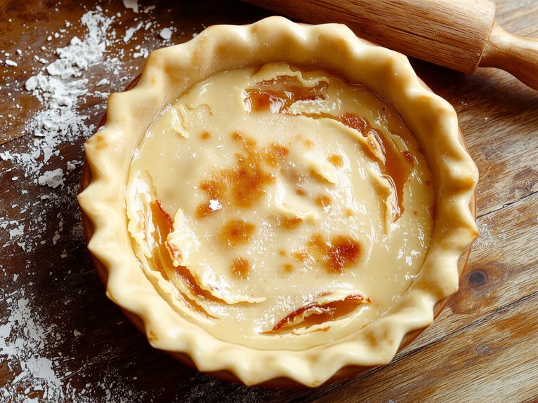 flaky buttery delicate crust