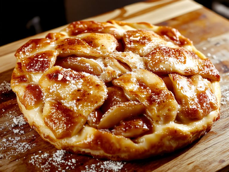 flaky cinnamon apple pie