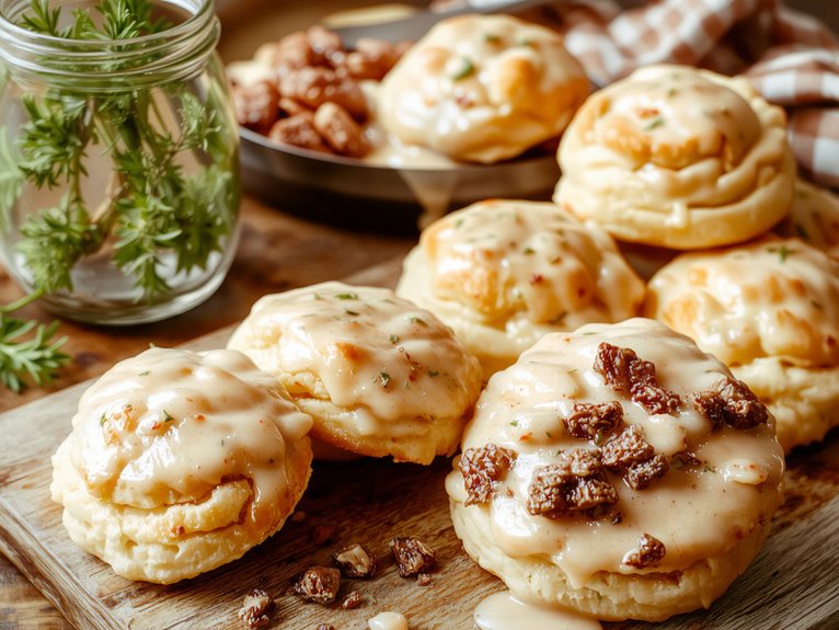 fluffy homemade southern breakfast