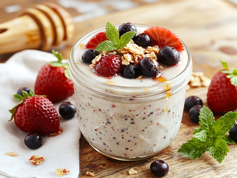 healthy chia seed dessert