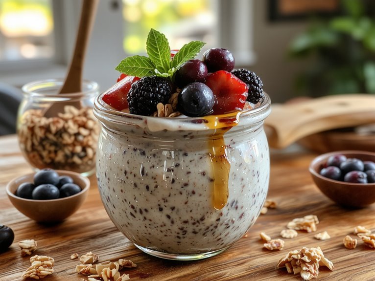 healthy customizable chia pudding