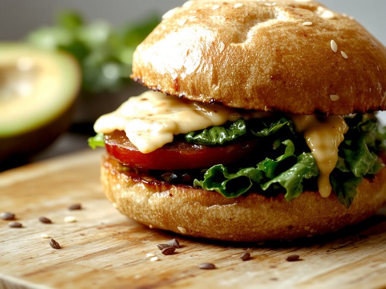 healthy customizable turkey burgers