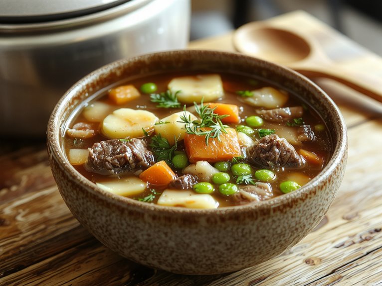 hearty beef barley soup