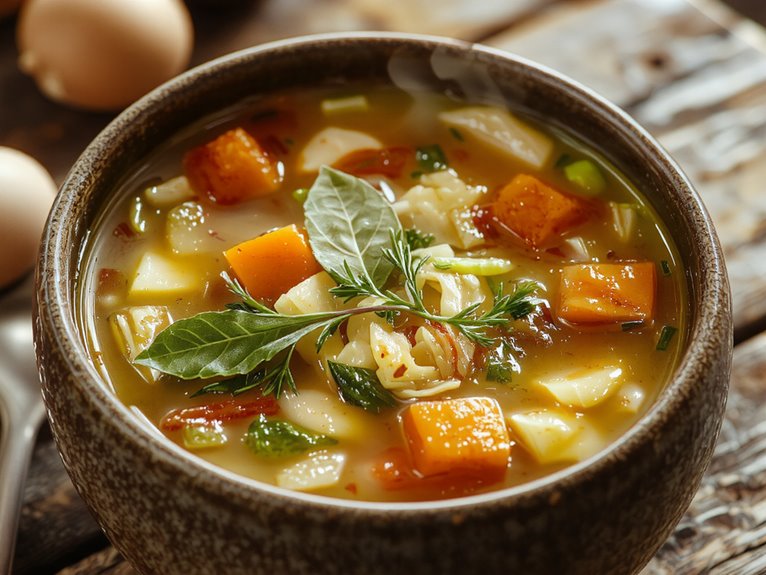 hearty cabbage soup dish