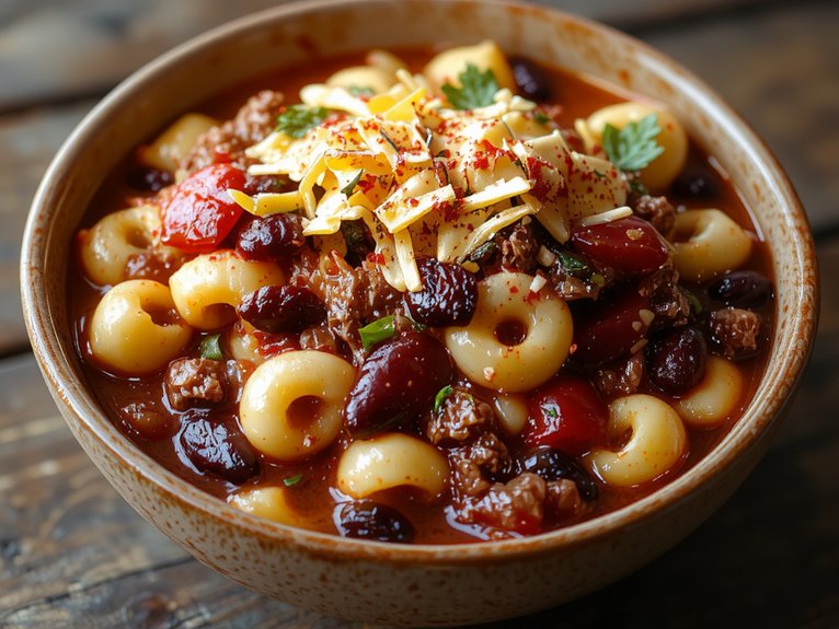 hearty cheese pasta dish