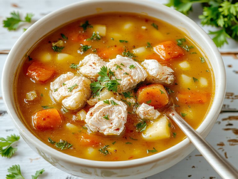 hearty comfort food soup