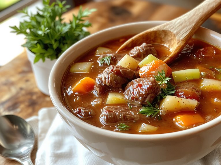 hearty homemade beef stew